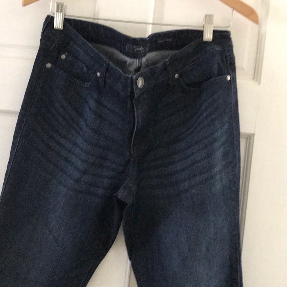 Denim jeans, never worn.  Size 31 Regular